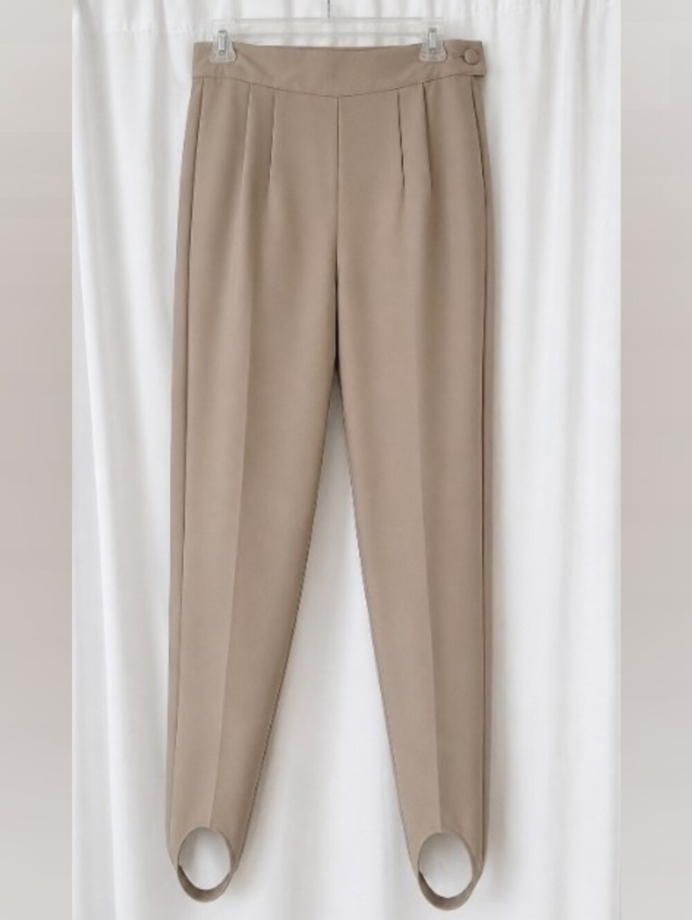 HENRI BENDEL Vintage 90s  Stirrup Pants Wool Blend Made In Italy